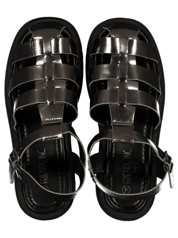 Chunky Caged Sandals Older Girls