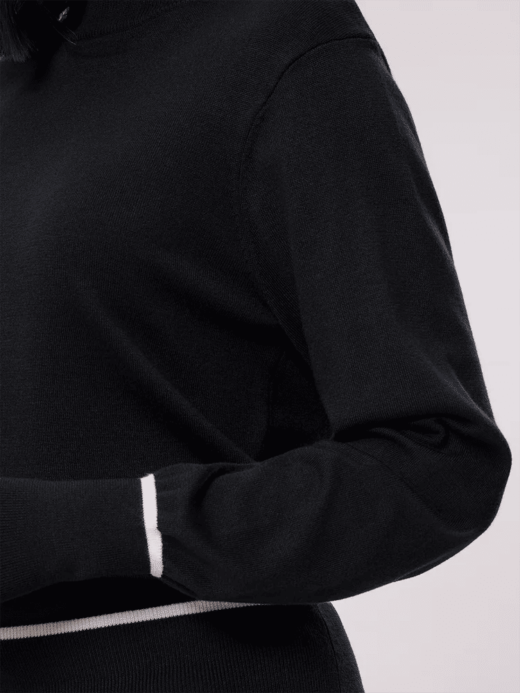 Black Crew Neck Sweater (1)