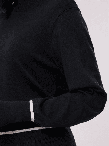 Black Crew Neck Sweater