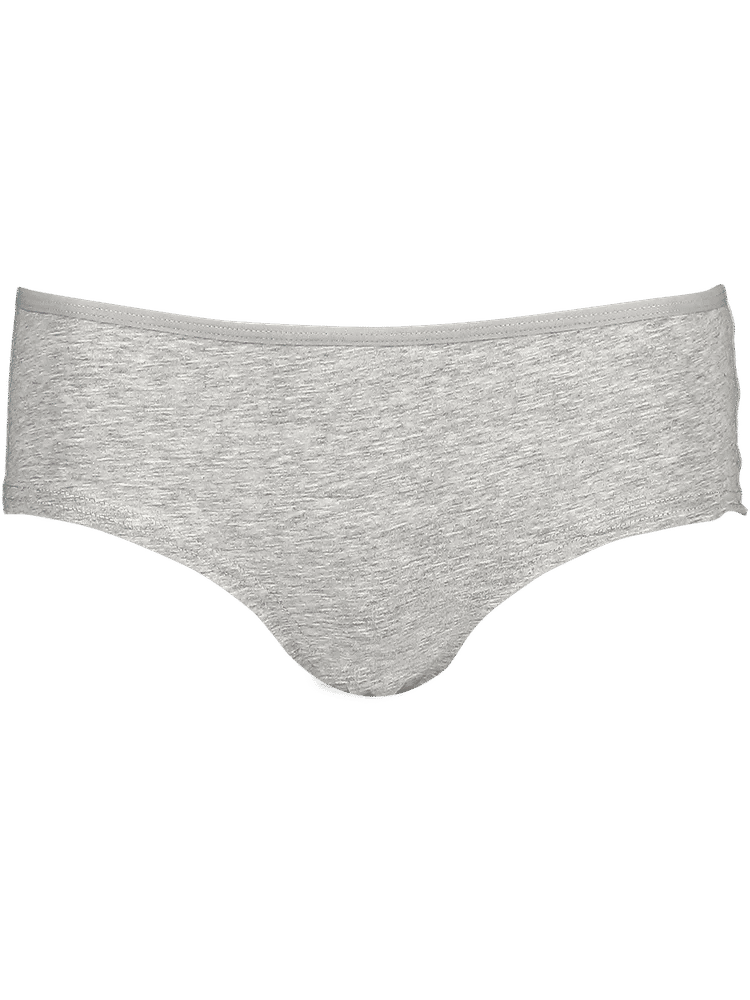 3 Pack Grey Cotton Hipster Panties (1)