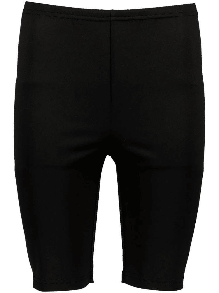Black Fitted Cycle Shorts