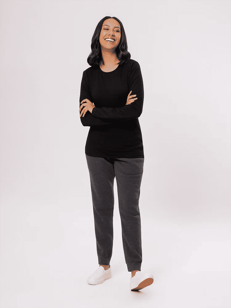 Long Sleeve Crew Neck Top (3)