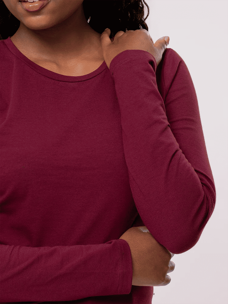 Long Sleeve Crew Neck Top (1)