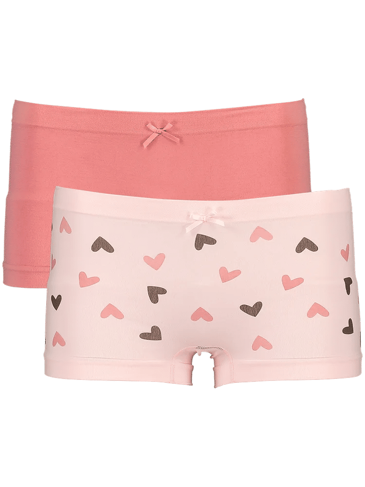 2 Pack Seamless Boyleg Panties