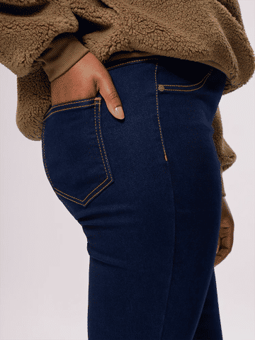 Dark Wash Denim Jeggings