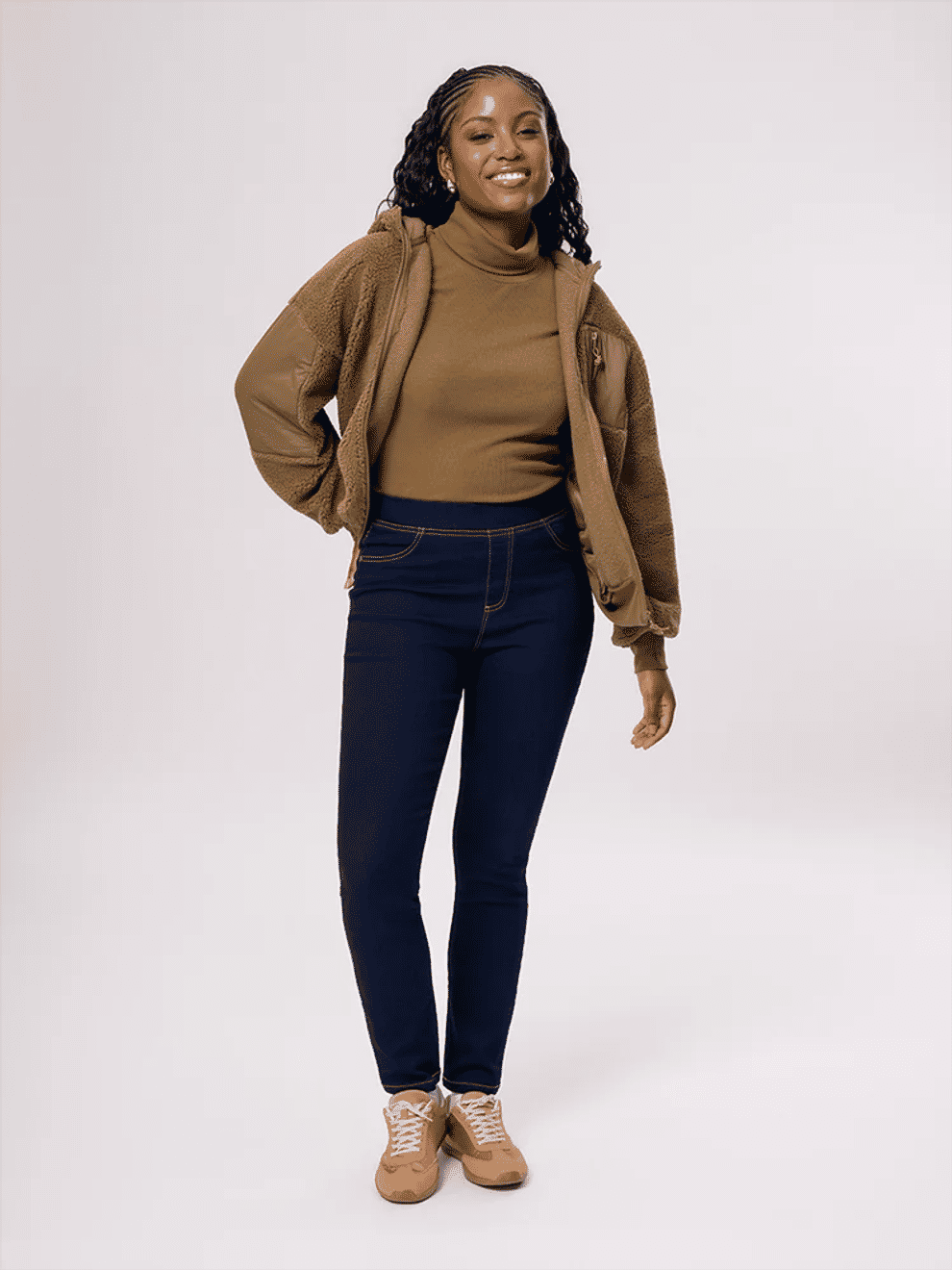 Dark Wash Denim Jeggings (2)