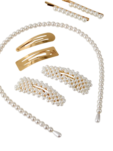 Pearl Hair Accessory Set