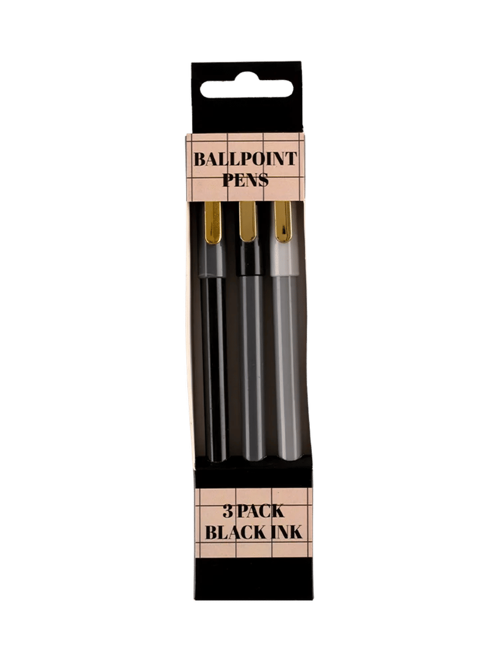 3 Pack Ballpoint Pens