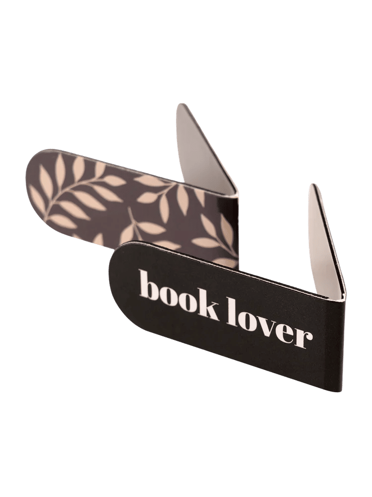 Magnetic Leaf Print Bookmark Set (1)