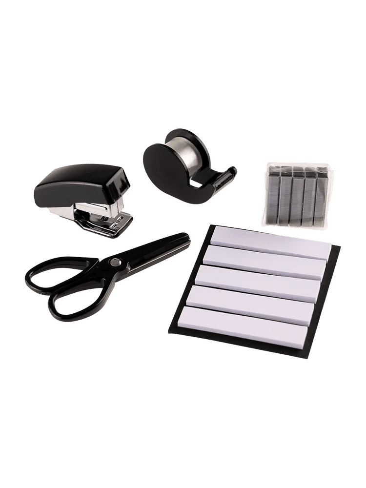 Black Stationery Essentials Set (1)