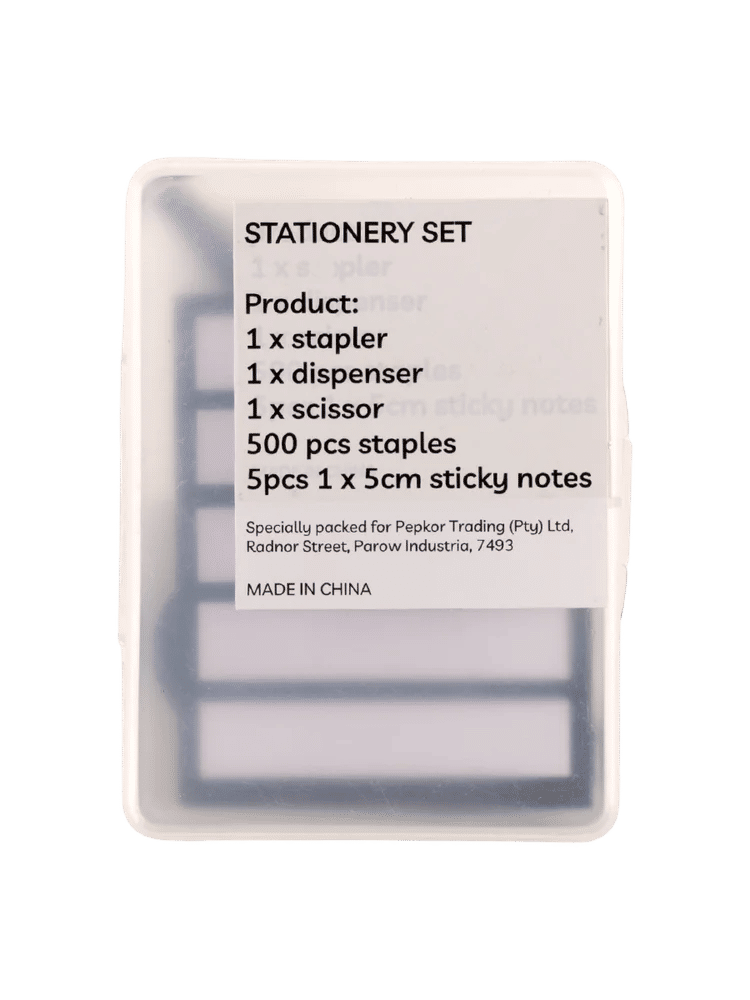 Black Stationery Essentials Set (2)