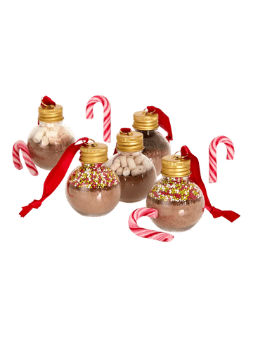 Christmas Cocoa Ornament Gift Set