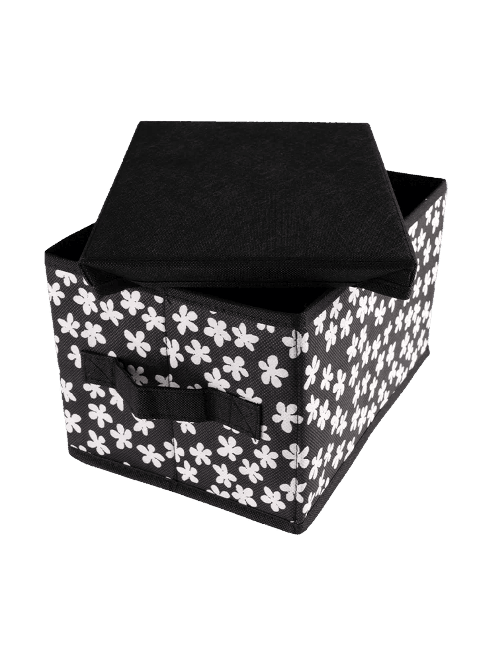 Black and White Patterned Storage Box (Colour/Design May Vary) (5)