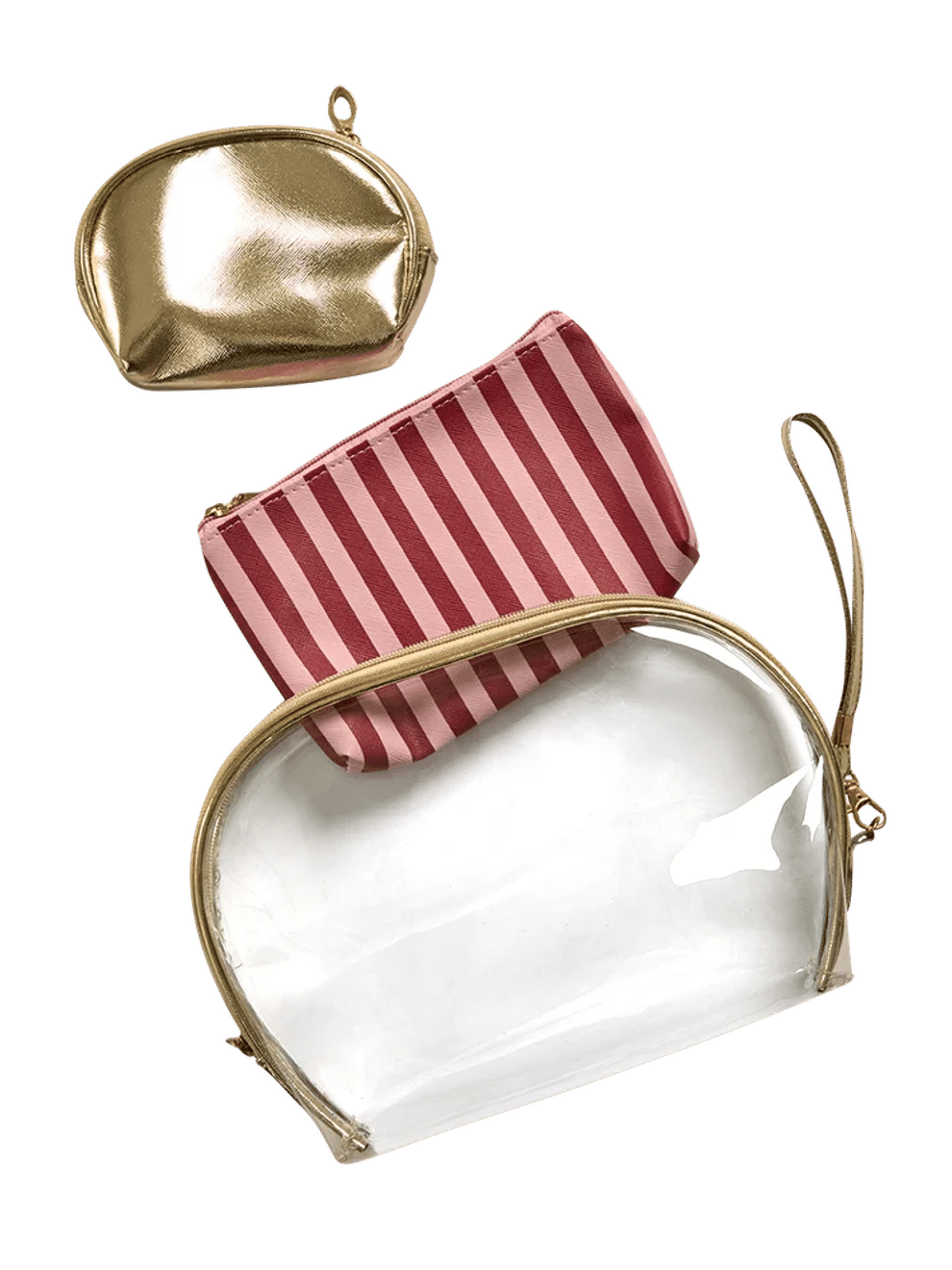Three Piece Cosmetic Bag Set (1)