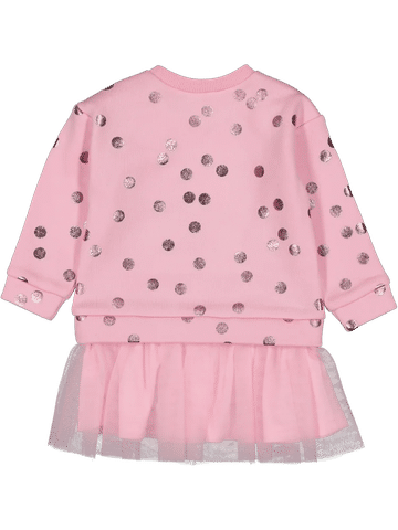 Pink Polka Dot Tulle Dress