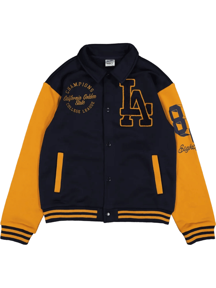 Navy College Jacket