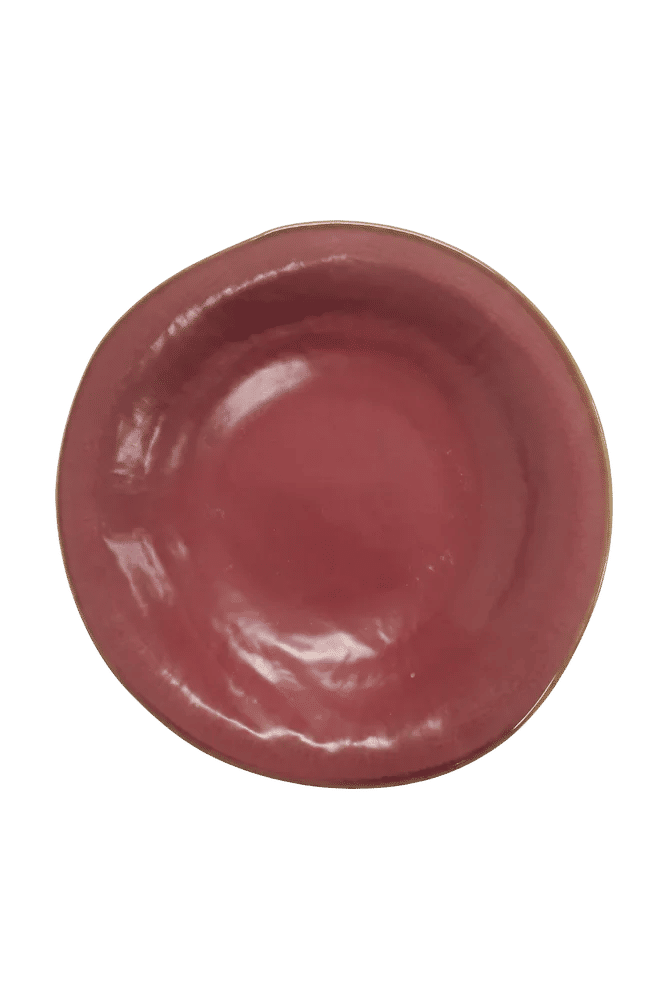 Lilac Crackle Glaze Ceramic Bowl 24cm (1)
