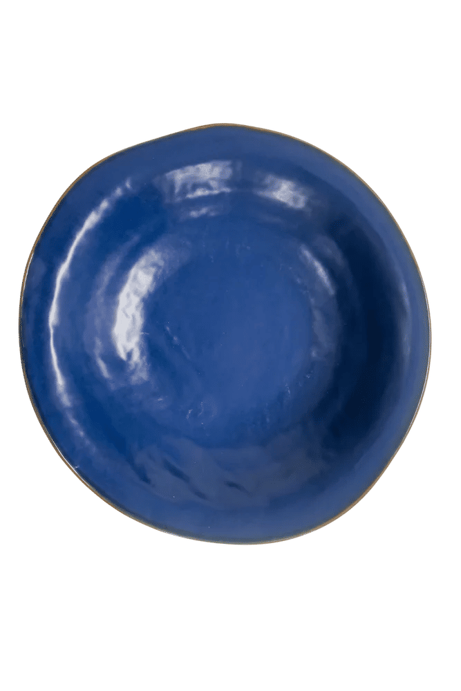 Lilac Crackle Glaze Ceramic Bowl 24cm (4)