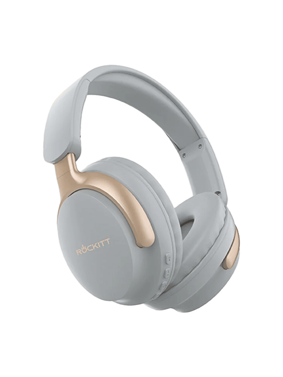 Rockitt Fyre Bt Headphones Grey & Gold