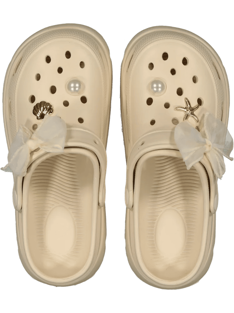 Moulded Sandal With Bow Detail (2)