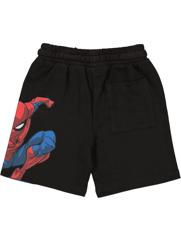 Spider-Man Grey Graphic Shorts (1)