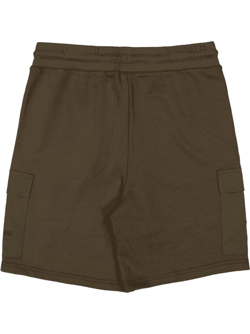Olive Cargo Sweat Shorts (1)