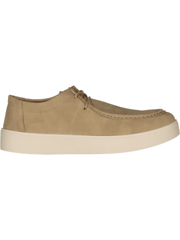 Tan Casual Lace-Up Shoes
