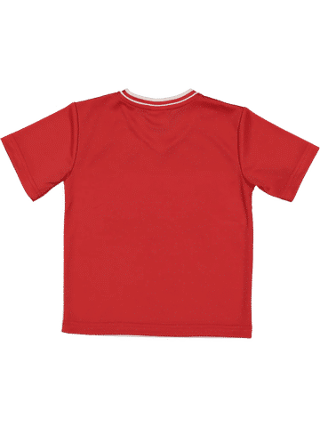 Red And White Graphic T-Shirt