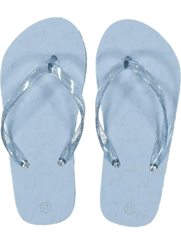 Glitter Bow Flip Flops