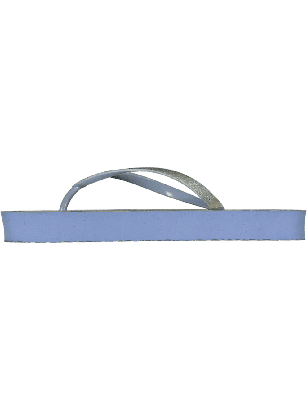 Blue Glitter Strap Flip Flops (1)