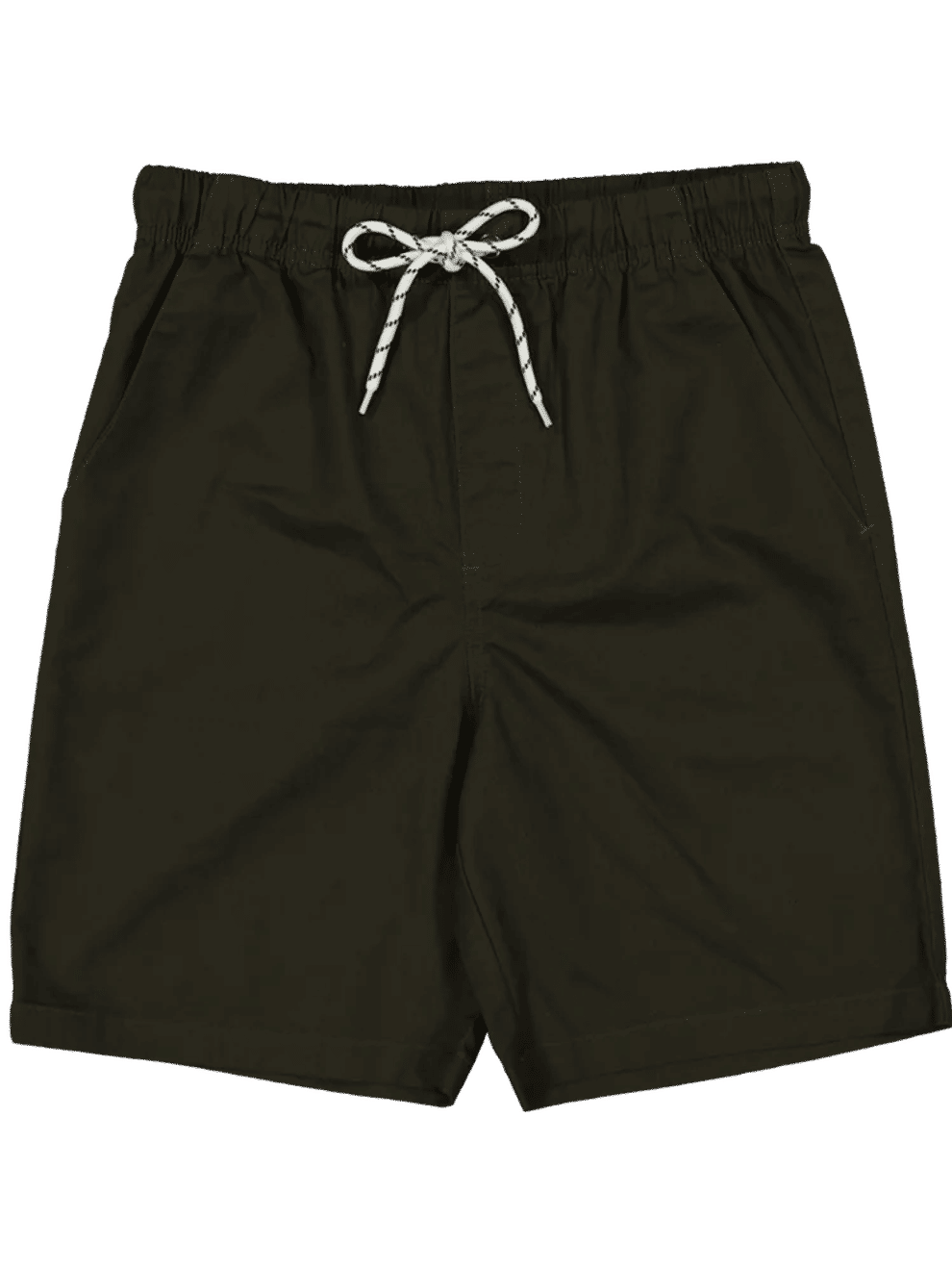 Olive Green Drawstring Shorts