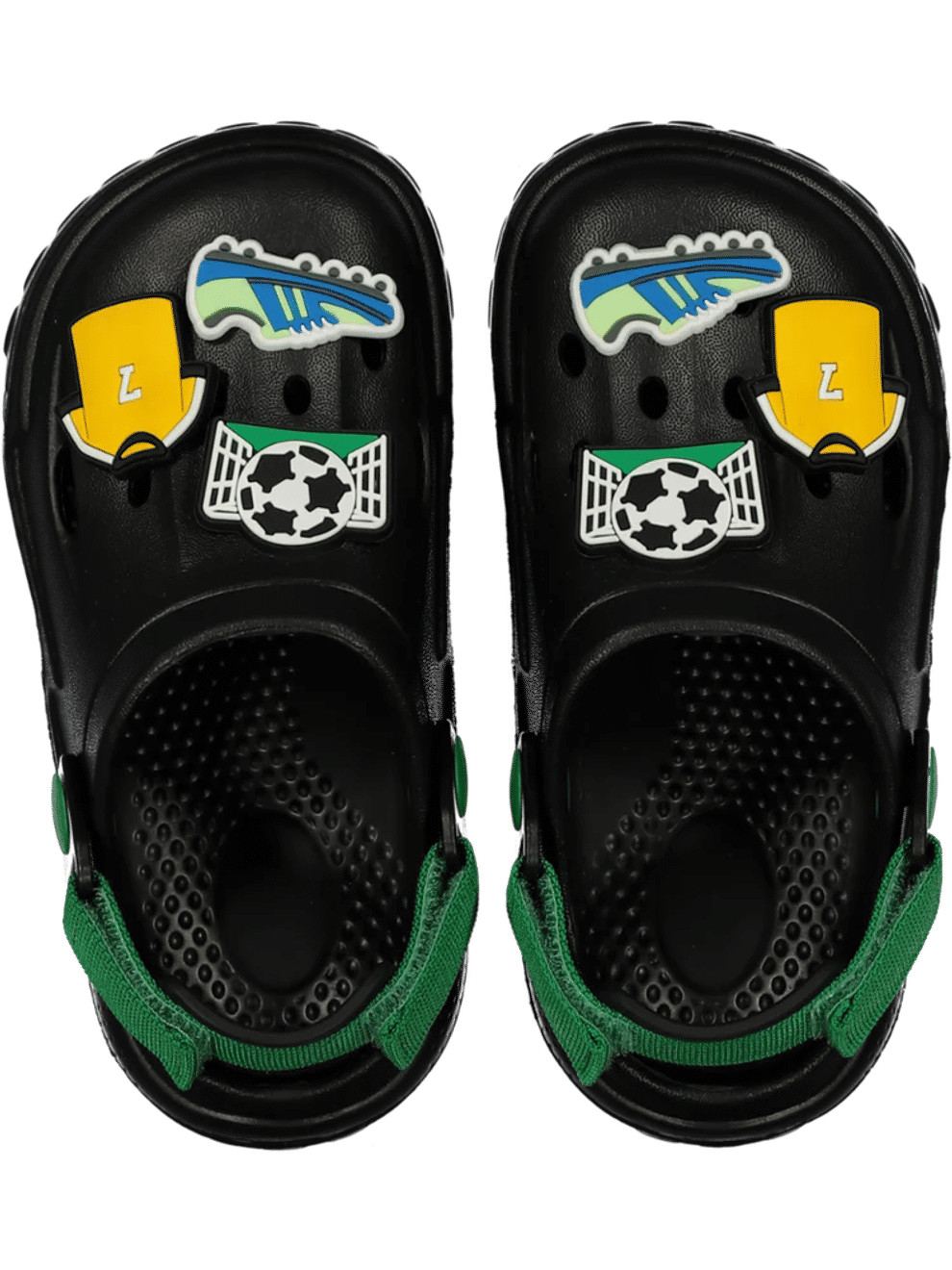 Black Lightweight Sport Moulded Sandal (2)