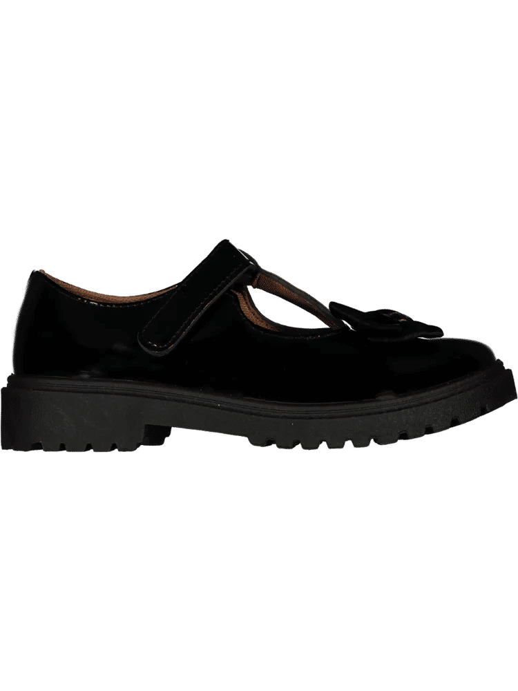 Black Patent Bow Loafer