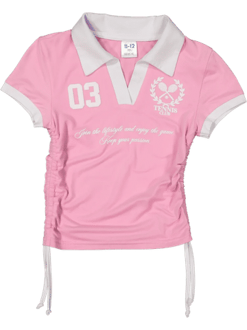 Pink Tennis Club Shirt