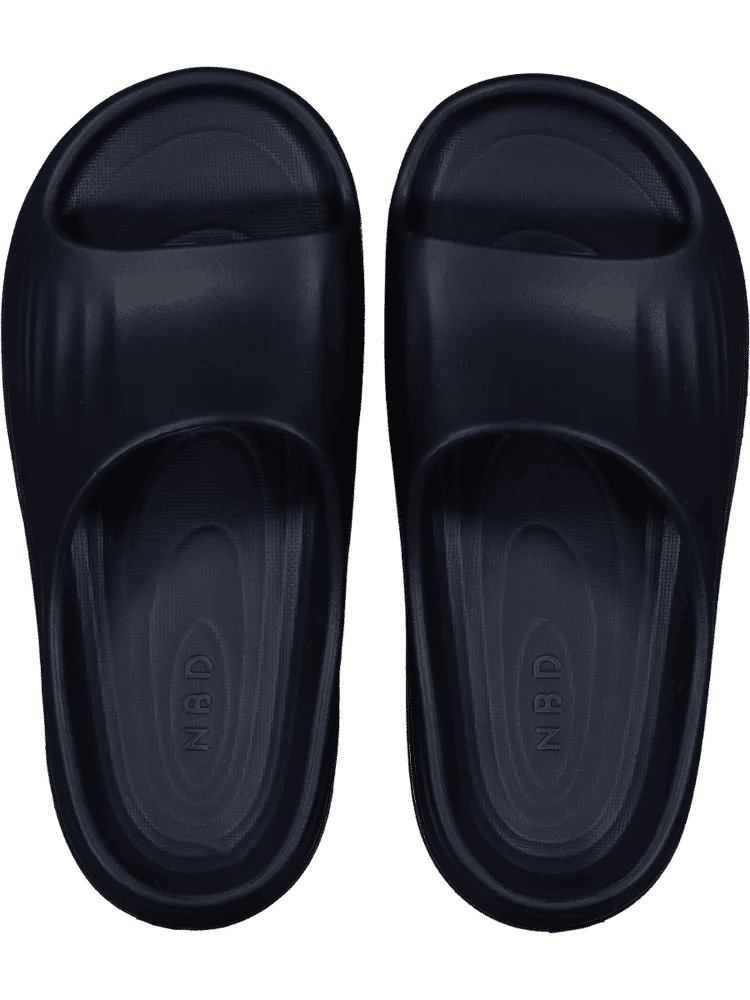 Lightweight Navy Slide Sandals (2)