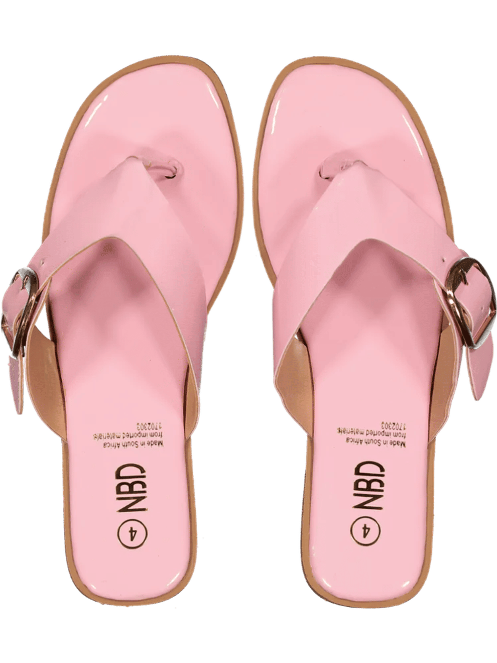 Pink Buckle Sandals