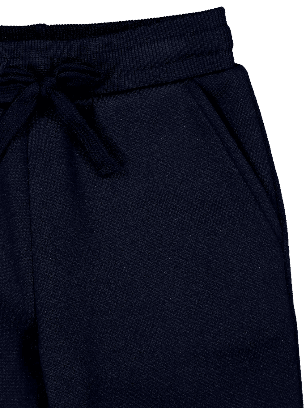 Navy Fleece Jogger Pants (2)