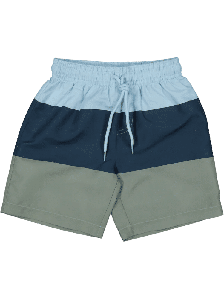 Colour Block Elasticated Shorts (2)