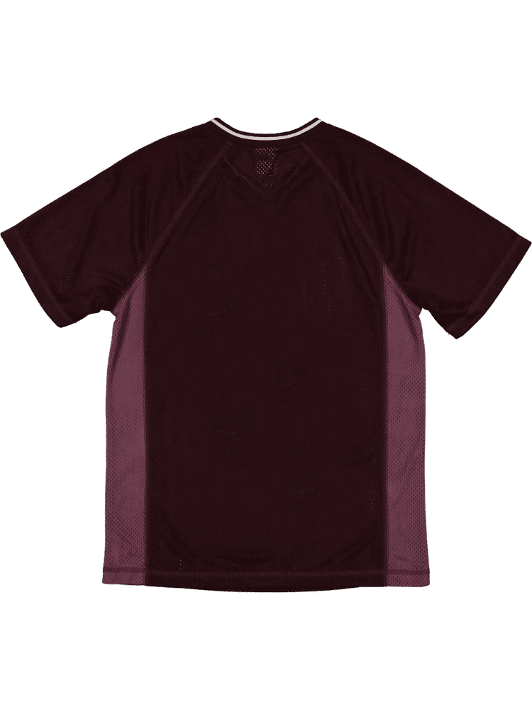 Maroon Malibu Beach Graphic T-Shirt (1)