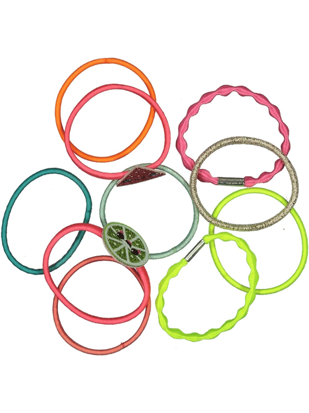Bright Multi-Colour Hairband Set (2)