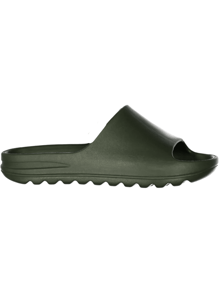 Olive Lightweight Slide Sandals