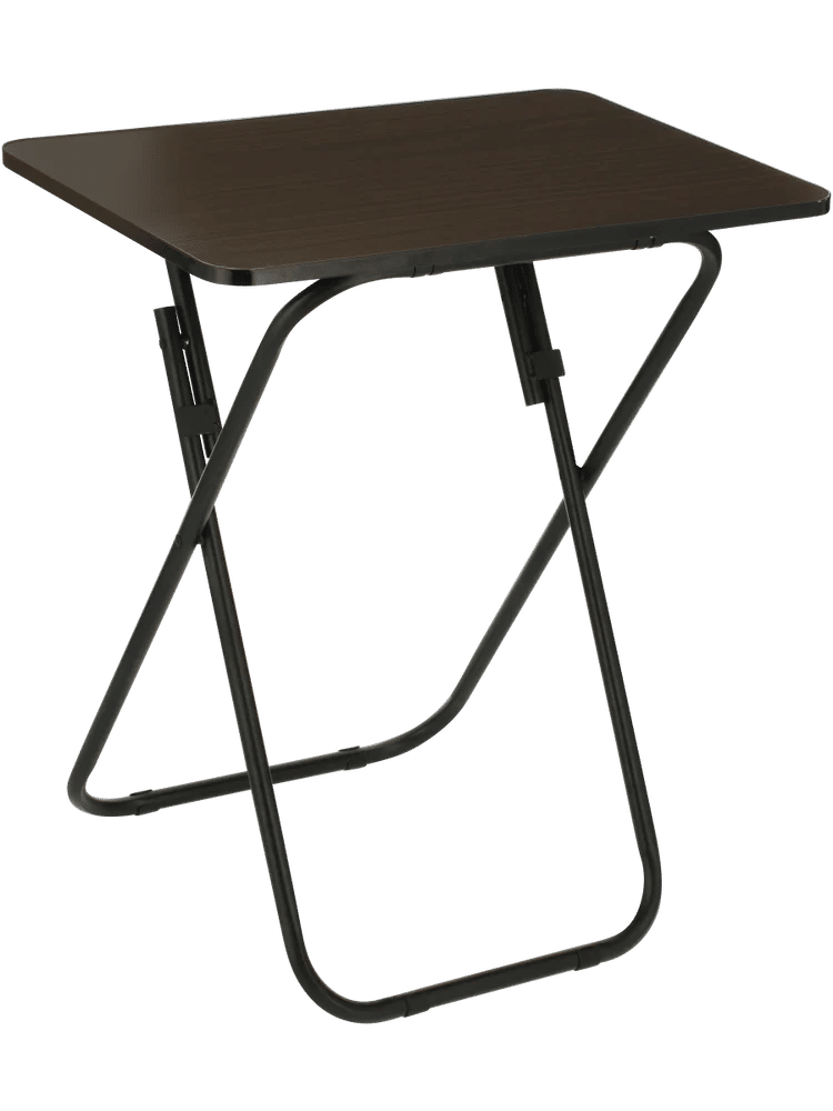 Black Metal Folding Tray Table (1)