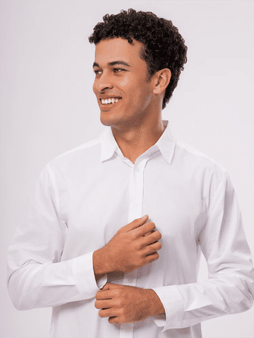 Classic White Long Sleeve Shirt