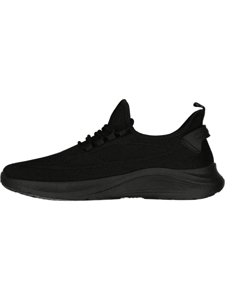 Black Lightweight Knit Sneaker (1)