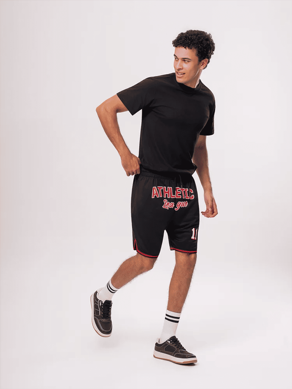 Athletic Graphic Shorts (3)