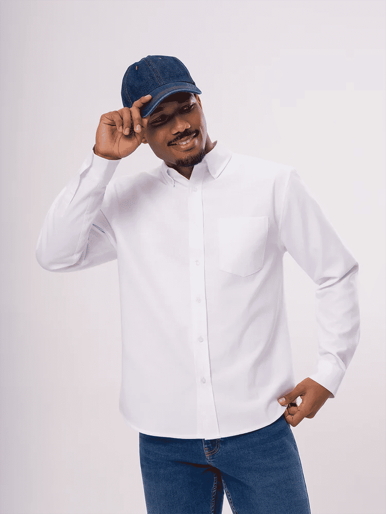 White Long Sleeve Shirt