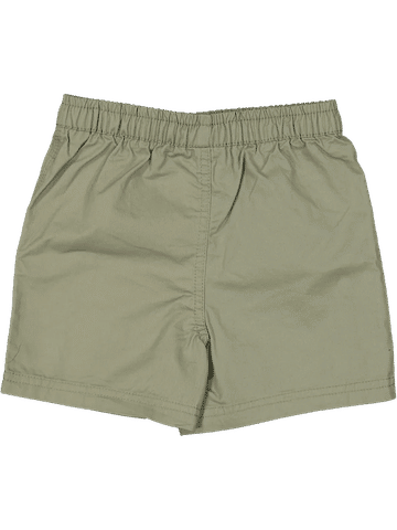 Sage Green Cotton Shorts