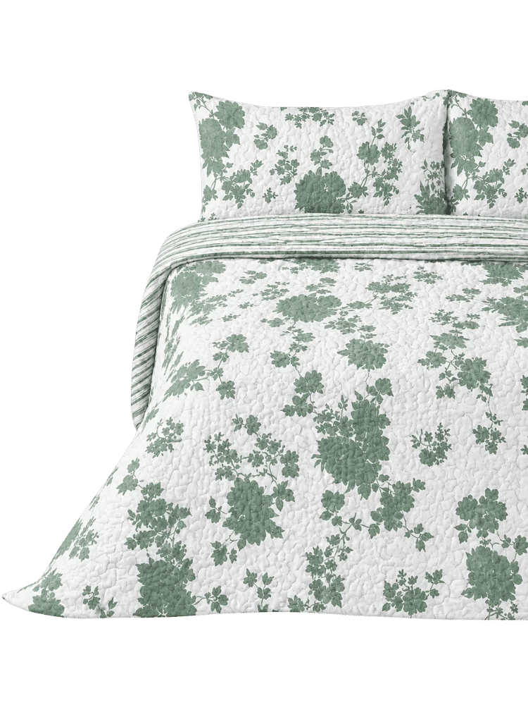 King Size Reversible Lily Quilt (1)