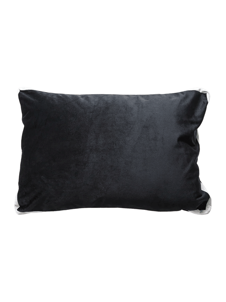 Black Monochrome Scatter Cushion