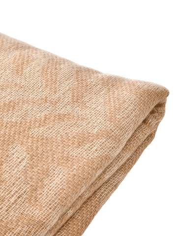 Chevron Patterned Woven Throw